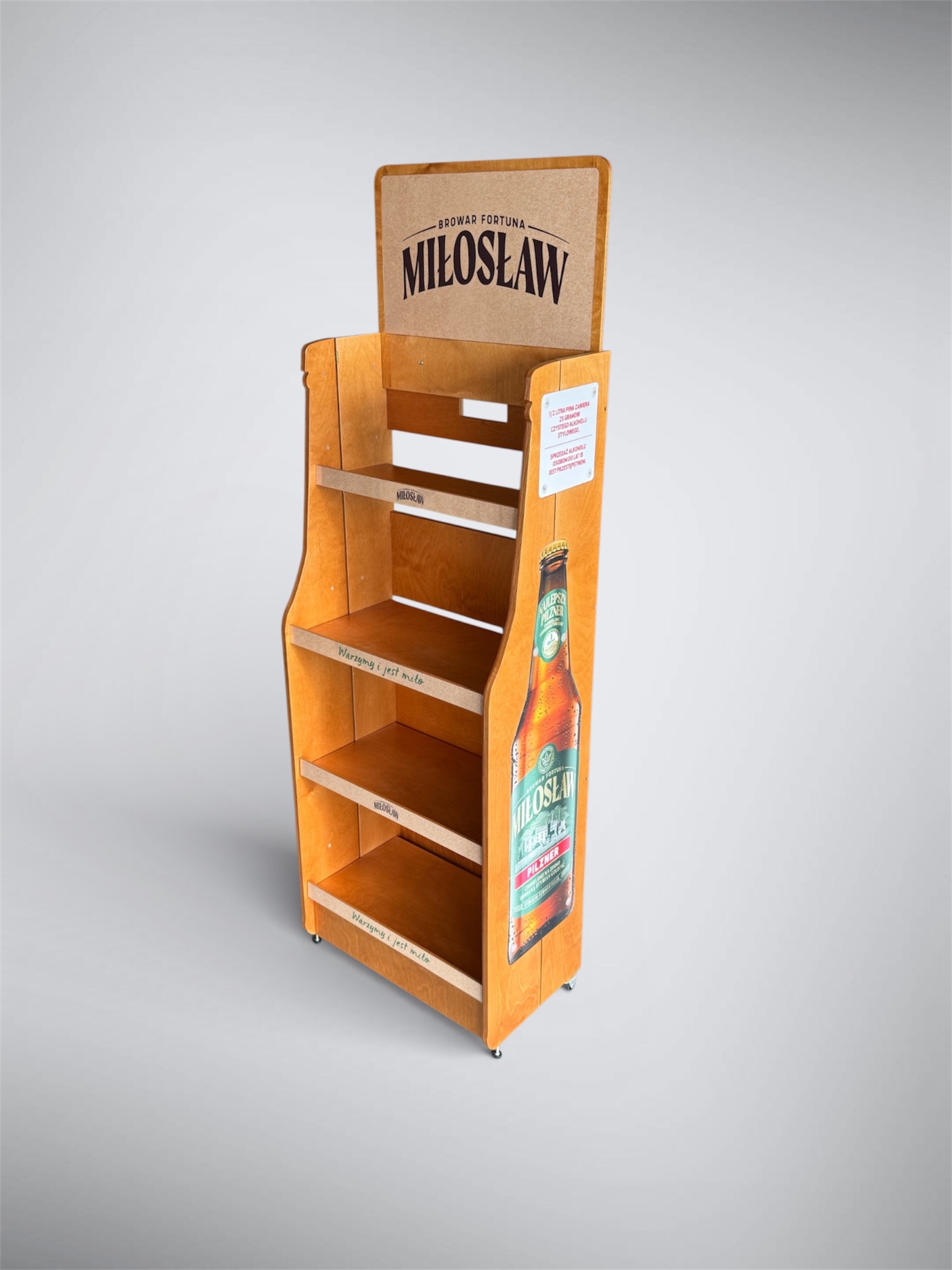 Plywood & wooden POS displays